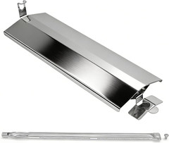 Stainless Steel Heat Plate 10-965 and Burner W/Screw 10-957 Replacements for Mag