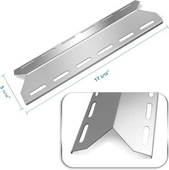 5 PC Stainless Steel Heat Shield Tent Plates for Charmglow & Nexgrill Models