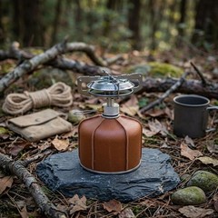 Adjustable Flame Foldable Gas Stove for Outdoor For Camping Adventures