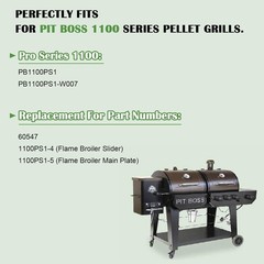 Flame Broiler Kit Pit Boss Pro Series 1100 Pellet Grills PB1100PS1 Replacement