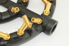 4pcs Propane Natural Gas Burner Jet Nozzle Burner Brass Nozzles Sparyer for 1…
