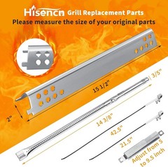 Compatible Stainless Steel Parts for Charbroil Advantage Grill – Easy Install