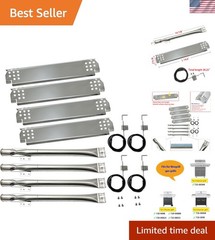 Stainless Steel Grill Burner & Igniter Kit for Nexgrill BBQ Replacement