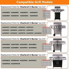 High-Quality Grill Grates for Charbroil 2-Burner