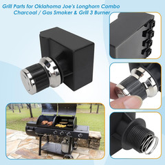 Grill Igniter Kit for Oklahoma Joe’S Longhorn Combo Charcoal Gas Smoker Grill 3
