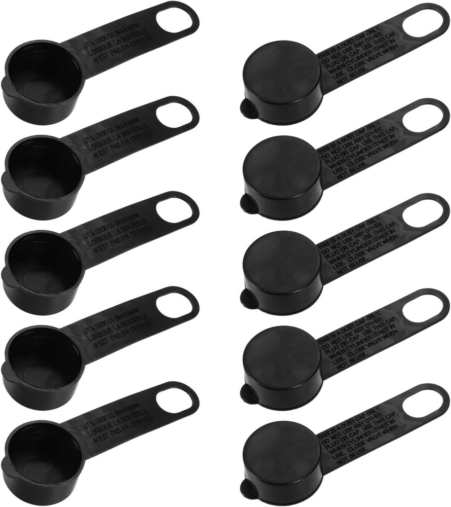 10PCS QCC1 Propane Dust Caps Strap Propane Tank OPD Filler Valve Cover for New