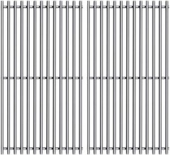 17.5″ Stainless Steel Cooking Grates Grid Replacement for Weber Spirit 200,E-210