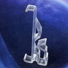 Valance Clips 10pcs 2.5″ Clear Hidden Retainer Holders for Horizontal Blinds New