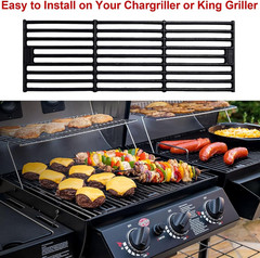 19 3/4″ Grill Grates for Char Griller 5050 3001 3008 3030 4000 2121, King Grille
