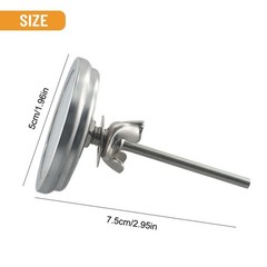 BBQ Grill Thermometer Stainless Steel Temperature Thermometer Thermostat