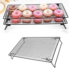 Collapsible Cooling Rack with Folding Legs for Oven Baking Roasting and Drying