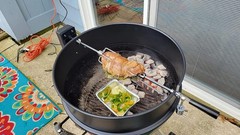 Universal Electric Grill Rotisserie Motor 110 Volt 4 Watt On/Off Switch, Black