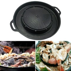 For Portable Gas Cooker BBQ Grill Plate Attachment for Outdoor Grilling
