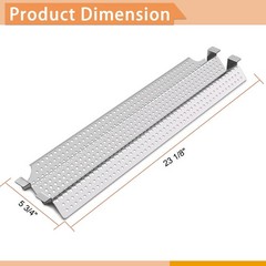 4 PC Heat Plate Tent Shield for Viking VGBQ 30 in T Series, VGBQ 41 in T Seri…