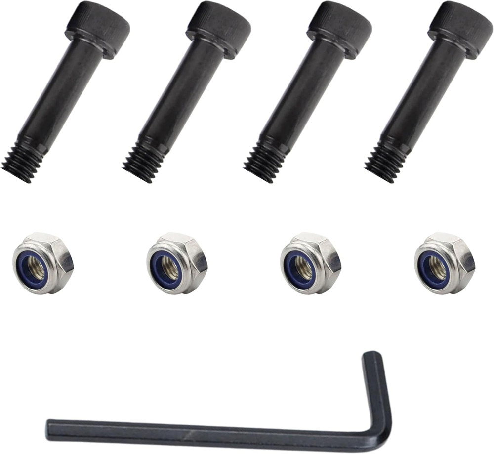 Auger Motor Shaft Nut Bolt for Traeger Pit Boss Camp Chef Z Grills 4 Pack