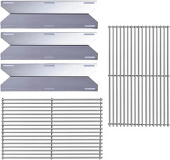 17 3/4” Stainless Steel Heat Plate and 19.25″ Cooking Grids for Jenn Air 720-033
