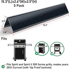 Spirit E310 Grill Parts Replacement Kit, 7636 Flavorizer Bars & 7638 Grates for
