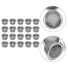 Stainless Steel Pipe Filter Screens 20pcs Designed for Easy Maintenance
