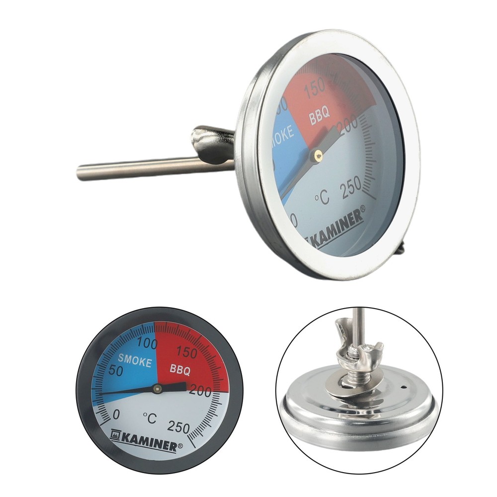 BBQ Grill Thermometer Stainless Steel Temperature Thermometer Thermostat