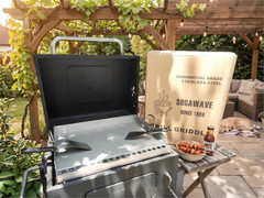 Universal Stainless Steel Flat Top Griddle Insert for Gas & Charcoal Grills – No