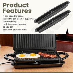 2 Pack ​​14.5″ Grill Oil Grease Catcher Drip Tray Pan Replacment