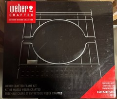 Weber Genesis 16.8 in W X 18.9 in L Steel Grill Grate Frame Kit Model 7677 New