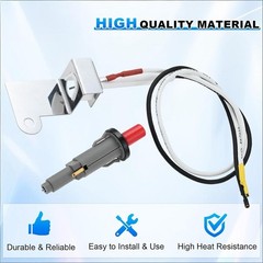 60092 Grill Push Button Igniter Kit Replacement for Weber Q300 Q3000 Gas Grill