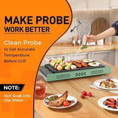 Replace 9007080006 Temperature Meat Probe for Masterbuilt Electric Smoker 1pc