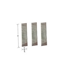 Stainless Steel For Viking VGIQ412-2RT, VGIQ530-4RT, VGIQ532-3RT 3PKHeat plates