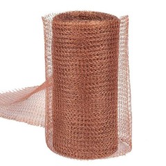 Copper Mesh Rodent Control Kit, 5 Inch X 35ft Rustproof Copper Wool Blend,8879