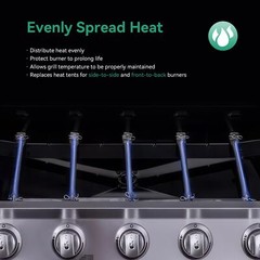 463448021 Grill Replacement Parts for Charbroil Performance 5 Burner 46344802…