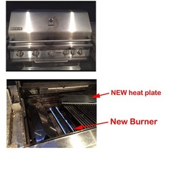 Direct store Kit DG224 Stainless Steel Heat 6.4 x 17.75 x 3 inches,