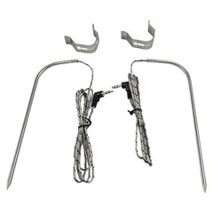 Easy to Use For Traeger Grills Wood Pellet Oven Meat Probe PT1000 2 Pack
