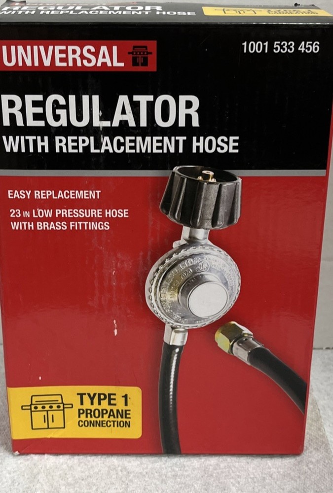 Universal Grill Replacement Hose And Regulator with 23 inch Hose (1001533456)