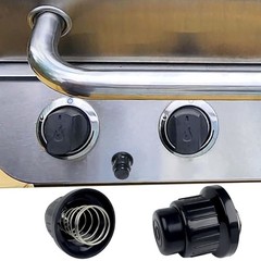 2pcs Ignition Caps for Gas Grill with Spring Practical Push Button Accessories