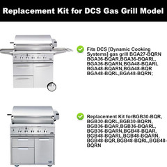 Radiant Tray and Ceramic Rod Kit for DCS Gas Grill Model BGA36, BGA48, BGB36, B
