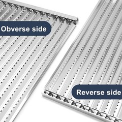 Emitter Plates+Grates+Heat Plates Kit, 3-Burner Complete Accessory Set