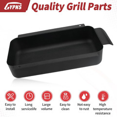 G416-0015-W1 Grill Grease Pan – for Charbroil Grill Grease Tray Replacement Part