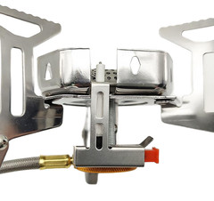 Outdoor Gas Burner Portable Split Camping Stove 4000W Windproof Stainless Steel