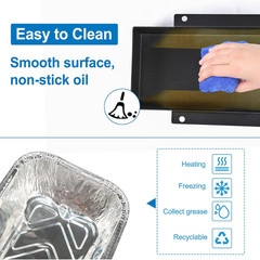 Uniflasy Catch Pan for Charbroil Performance 463331221 463365021 463448021 46365