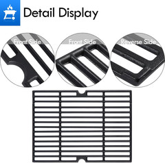 Grates DGB610SSP DGF600SSP for Dyna Glo Gas Grill 6 Burner Cast Iron 3Pcs