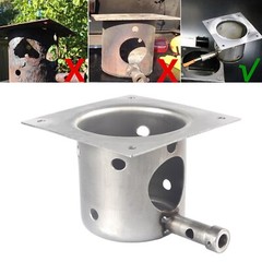 Stainless Fire Burn Pot Replacement for Traeger Pit Boss Pellet Grill Burner