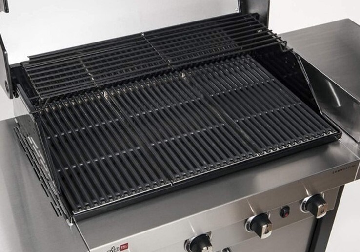 Cast Iron Gas Grill Grids 17″ X 9.5″ (x3) 28.5″ Total Width