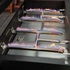 Burner Tube Set for Blackstone 22 Inch Table Top Griddle Set of 2 Stainless S…