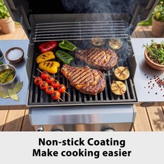 Grill Like a Pro with Spirit E220 Cast Iron Grates