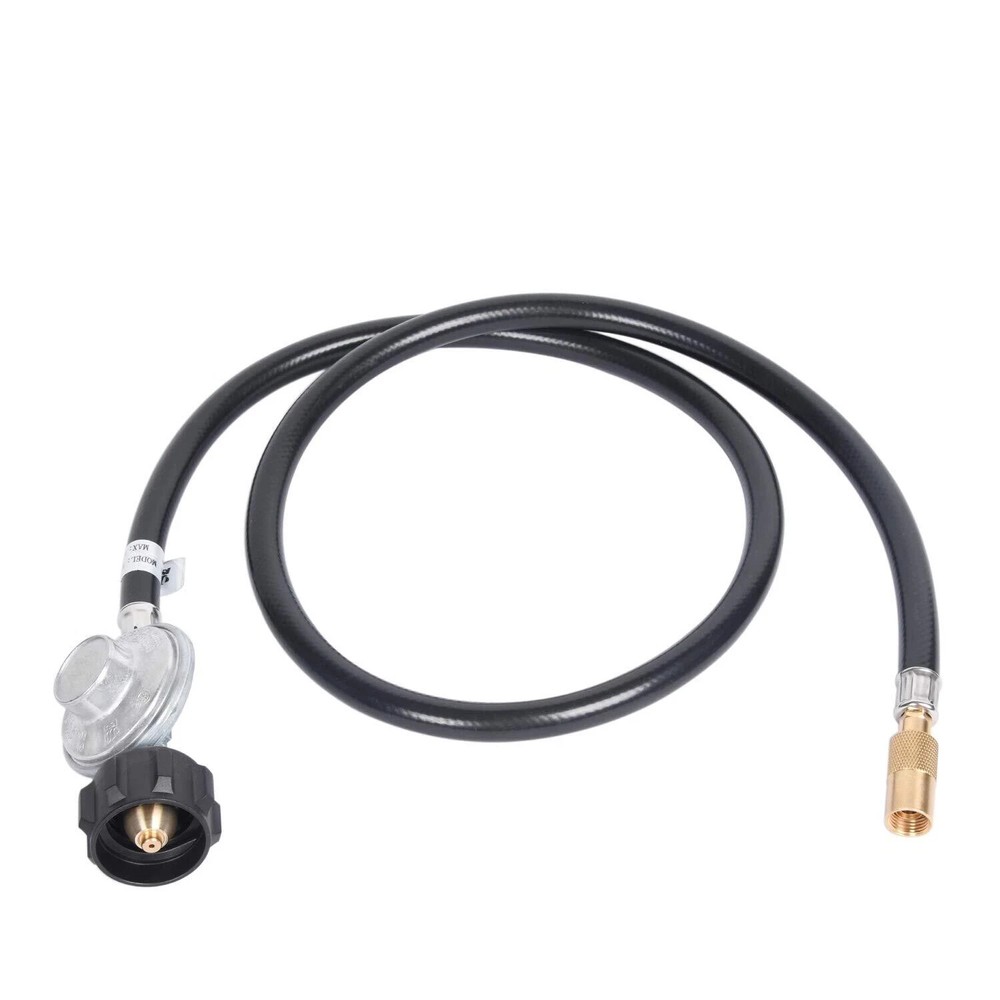 GasSaf Propane Regulator with Hose 4 Feet Griddle Propane Adapter Fits for Bl…