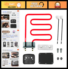 Replacement Heating Element for 40″ Electric Smoker, 1200W, Digital Control Part