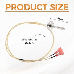 Temperature Probe Sensor For Bullseye RT-B380 RT-B380X Wood Pellet Grill