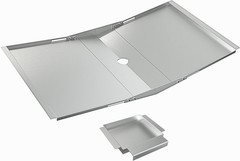Grill Grease Tray w Catch Pan Adj 24-30in Nexgrill Dyna Glo Kenmore Expert BBQ