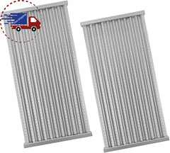 2 Pcs 18 7/16″ Stamped Cooking Grid Emitter for Charbroil Commercial Tru-Infrare